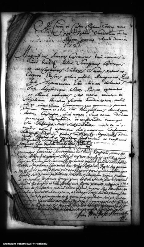 Obraz 19 z jednostki "Inscriptiones, resignationes [protocollon]"