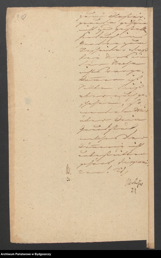 image.from.unit.number "Acta Camere von den Grundstücken des Bernhardiner Kloster zu Bromberg"