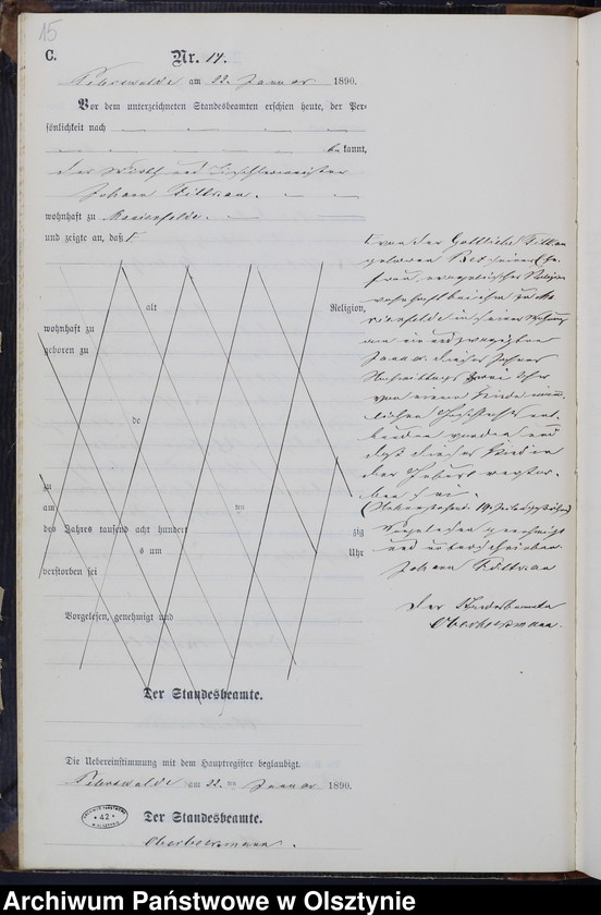 image.from.unit.number "Sterbe-Neben-Register Nr 1 - 117"