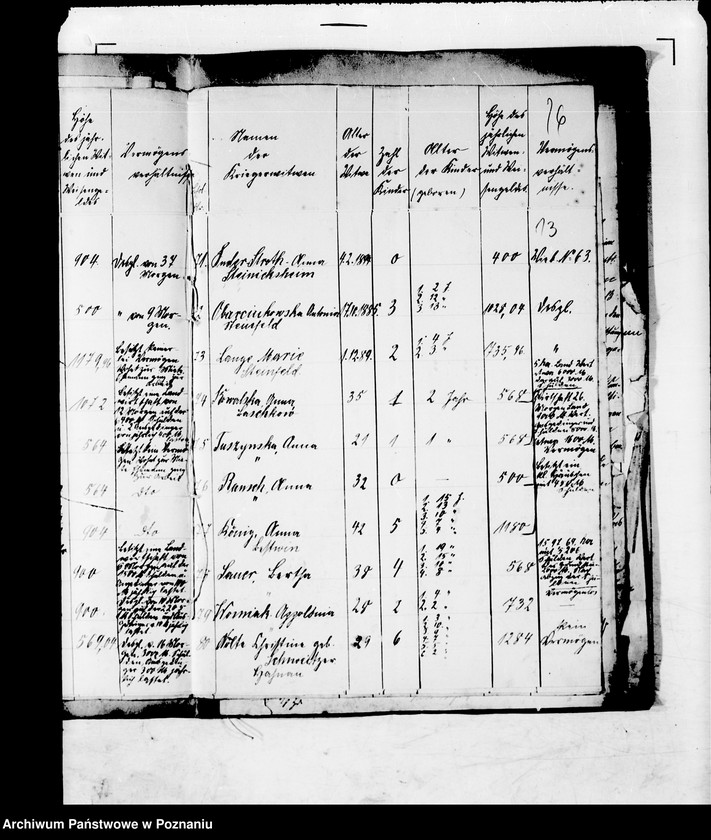 Obraz 17 z jednostki "Anträge auf Bewilligung von Unterstützungen aus der Nationalstiftung."