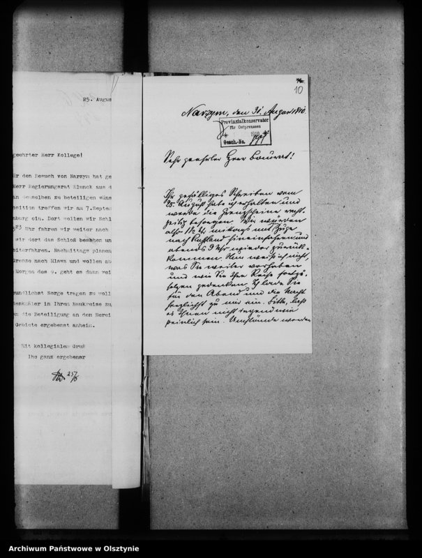 image.from.unit.number "Narzym / Wildenau / , evangelische Kirche"