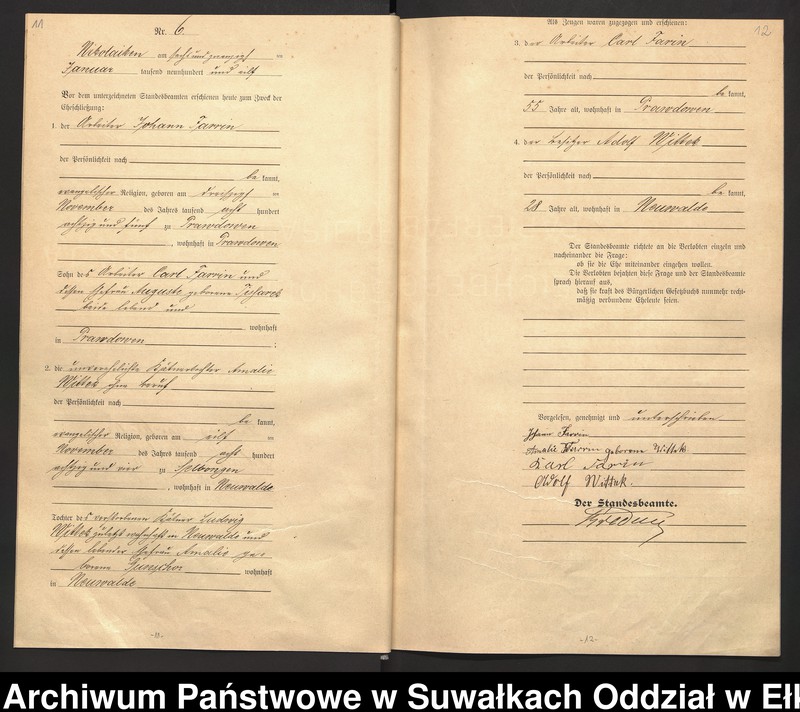 image.from.unit.number "Heirats=Haupt=Register des Königlichen Preussischen Stande-Amtes Nikolaiken Kreis Sensburg"