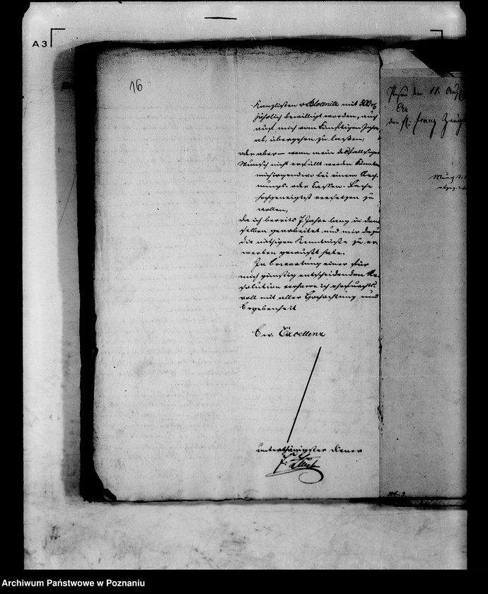 Obraz 20 z jednostki "Personalia des Kanzlisten, jetzigen Feuersozietätssekretärs Herrn Zingler bei der Feuersozietätsdirektion."