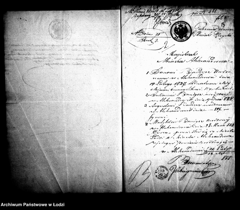 Obraz 14 z jednostki "Akta w przedmiocie przesiedleń"