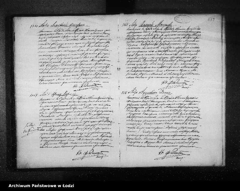 Obraz 10 z jednostki "Akta urodzeń tom II"