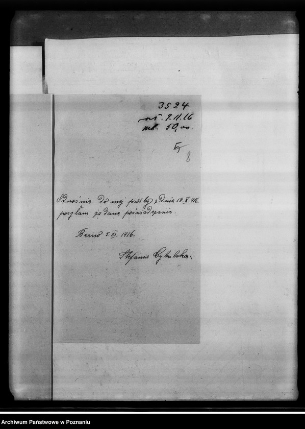 Obraz 13 z jednostki "Korespondencja różna o pomoc materialną."