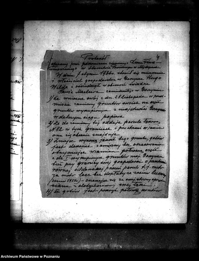 Obraz 8 z jednostki "Sprawy przewłaszczeniowe majątku Gorzycko-Stare powiatu międzychodzkiego"