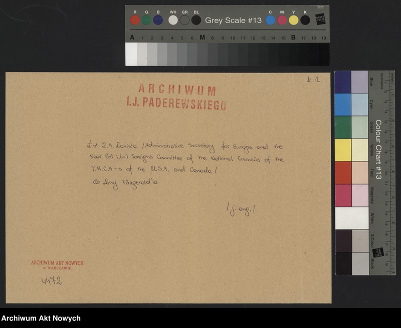 image.from.unit.number "Davis D. A. (działacz Y.M.C.A.) do Fitzgerald