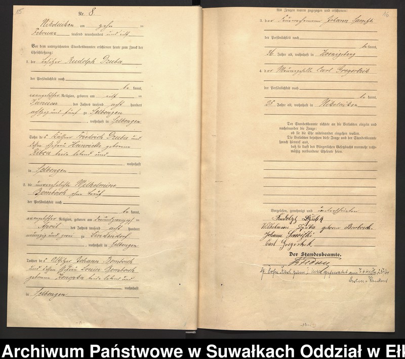 image.from.unit.number "Heirats=Haupt=Register des Königlichen Preussischen Stande-Amtes Nikolaiken Kreis Sensburg"