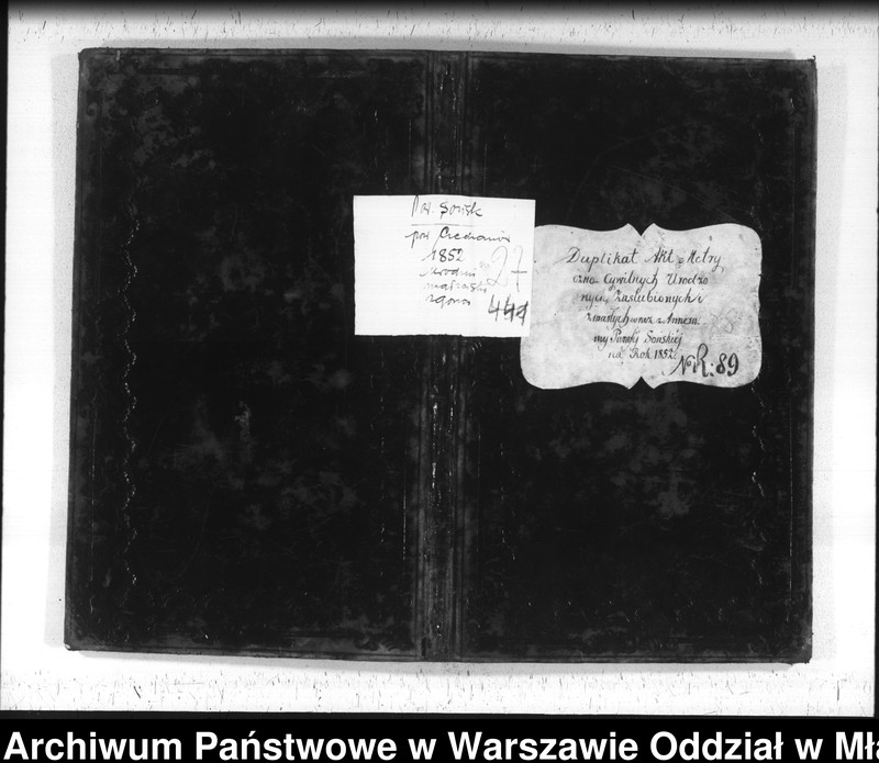 image.from.unit.number "Akta urodzeń, małżeństw i zgonów"