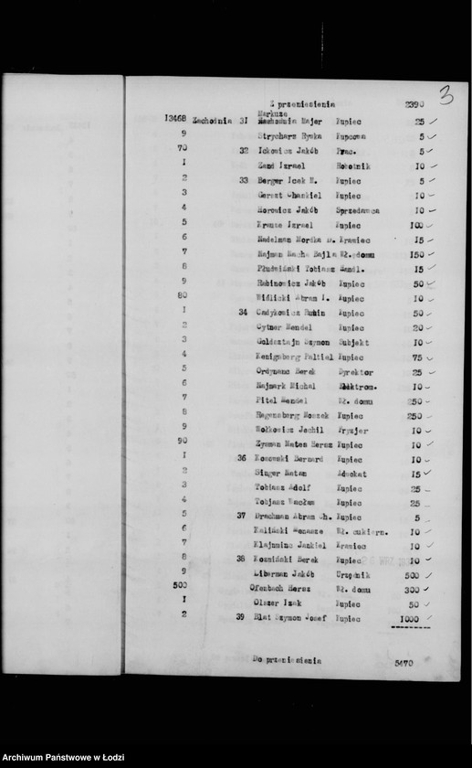 Obraz 7 z jednostki "Rejestr poborczy"