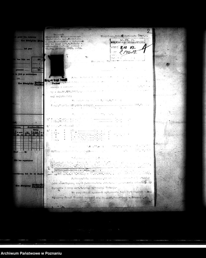 Obraz 7 z jednostki "Majątek Niegolewo powiatu nowotomyskiego wyłączenie z art. 4 i 5 ustawy o wykonaniu reformy rolnej - Stanisław Niegolewski"