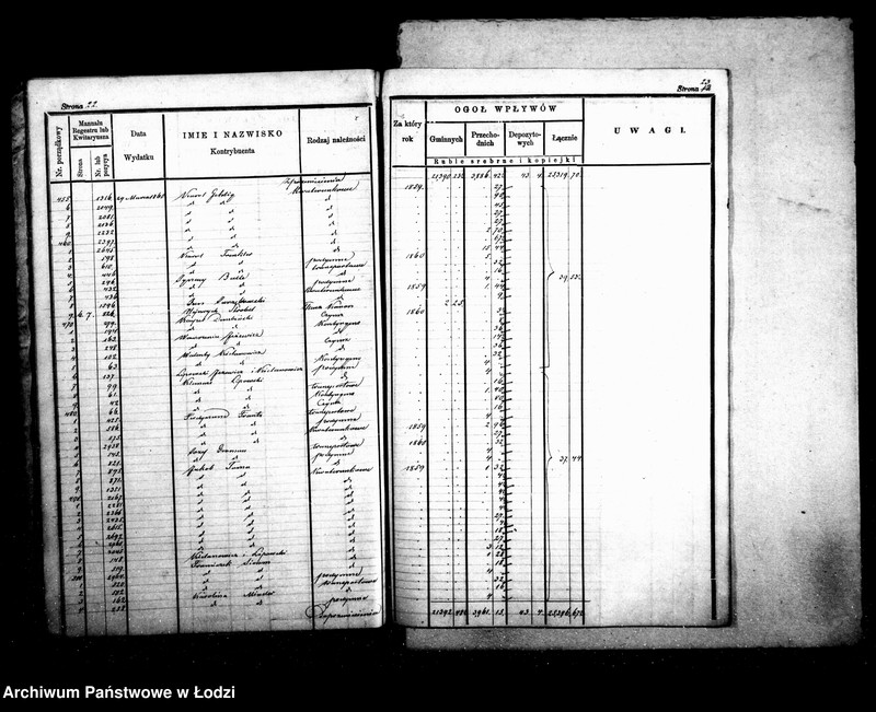 Obraz 16 z jednostki "Dziennik przychodu i wydatku kasy ekonomicznej m. Łodzi na r. 1860"