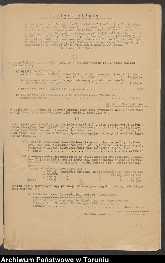 image.from.unit.number "[Jan Mieczysław Sczaniecki. Pisma dot. postępowania wobec spółdzielni "Rolnik" w Chełmży w stanie upadłości, list inż. B. Dobrzyckiego nt. organizacji Pierwszej Pomorskiej Wystawy Turystycznej w Toruniu, dyplom z Pom. Wystawy Ogrodniczo - Przemysłowej]"