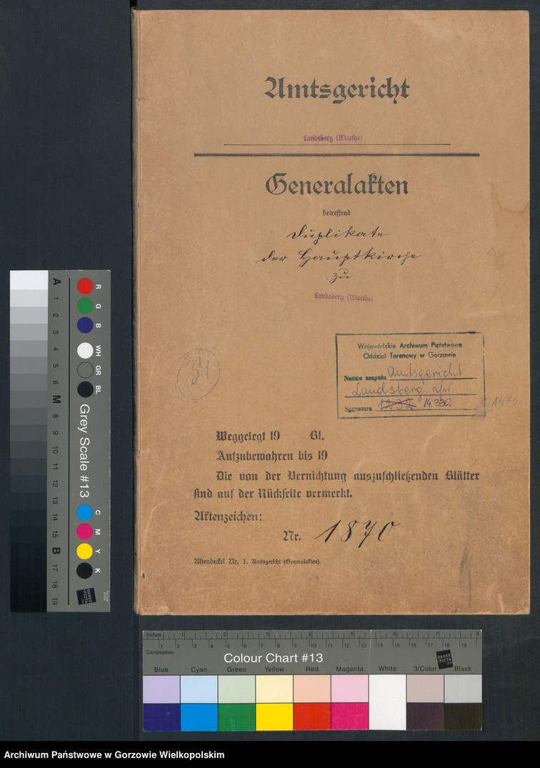 image.from.unit.number "Duplikate der Hauptkirche zu Landsberg an der Warthe (zawiera też księgę zgonów Konkordien, reformirte und Militair Kirchen Gemeinde z 1870 r.)"