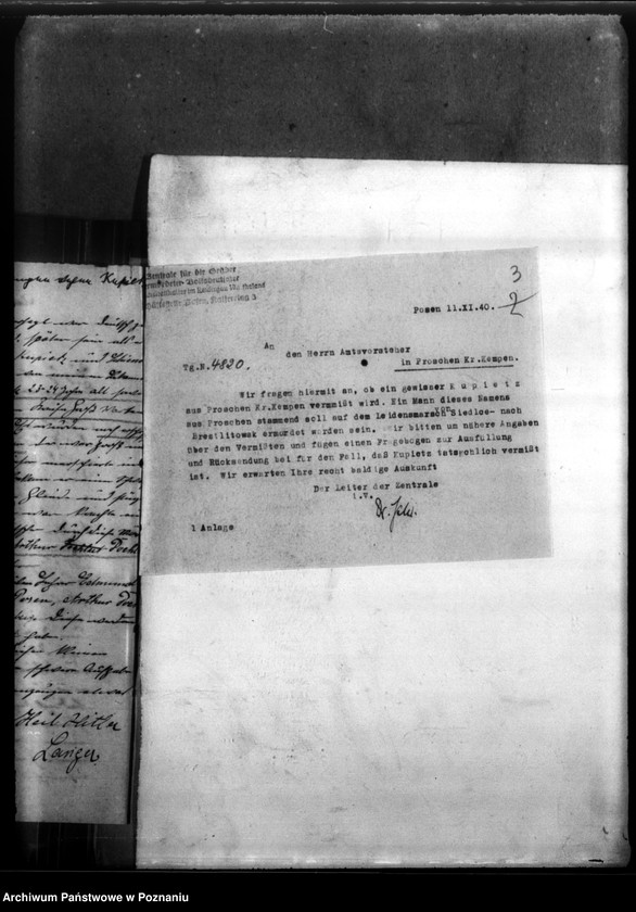 Obraz 7 z jednostki "Georg Kupietz aus Prossen, Kreis Kempen (Kępno)"