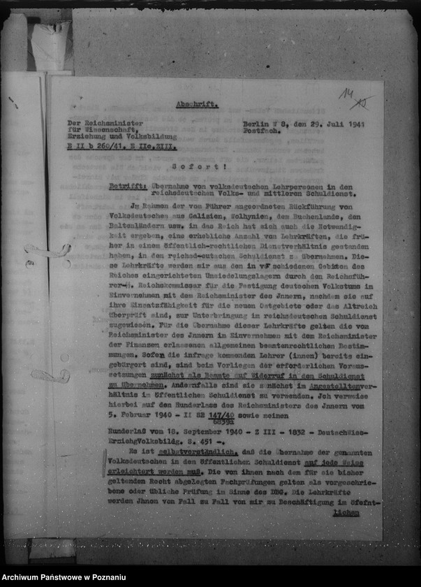 Obraz 18 z jednostki "Zatrudnienie i wynagrodzenie za pracę dla Niemców, miejscowych oraz osadzonych w Kraju Warty z terenów nadbałtyckich"