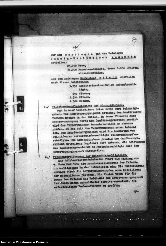 Obraz 18 z jednostki "Anwendung der Personenschädenverordnung auf Polen"