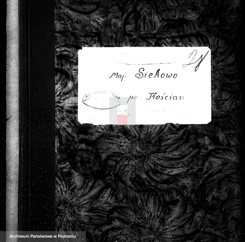 Obraz 4 z jednostki "Las majętność /Siekówko/ powiat kościański plan urządzenia 1933-1943"