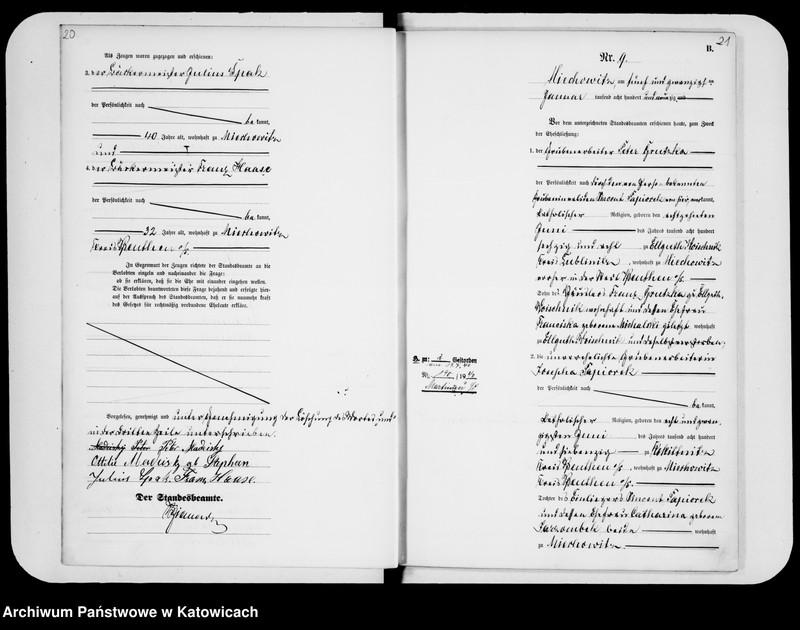 image.from.unit.number "Księga małżeństw za rok 1890 [nr 1 - 112]"