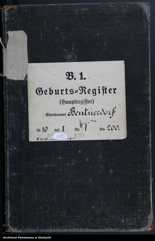 image.from.unit.number "Geburts-Haupt-Register Nr 1 - 200"