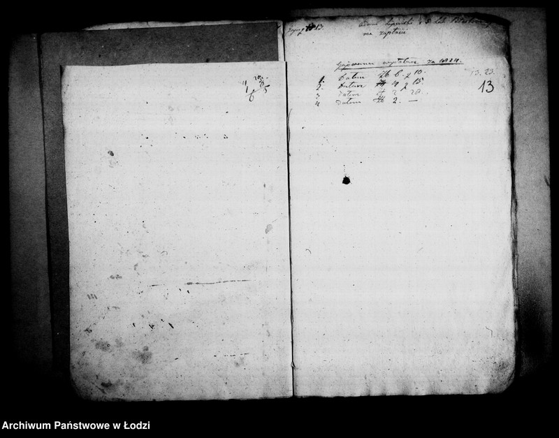 Obraz 12 z jednostki "Akta pobierania czynszu od obywateli miasta"