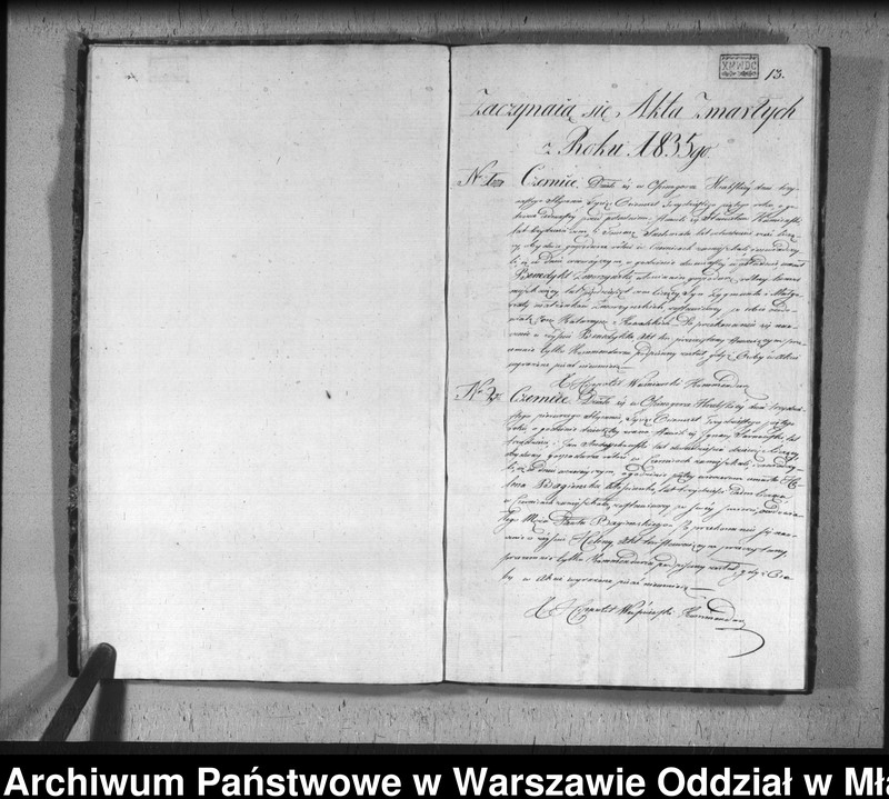 image.from.unit.number "Akta urodzin, małżeństw i zgonów"