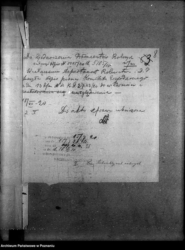 Obraz 12 z jednostki "Sprawy szczegółowo-administracyjne Kontrakty robotników rolnych stałych"