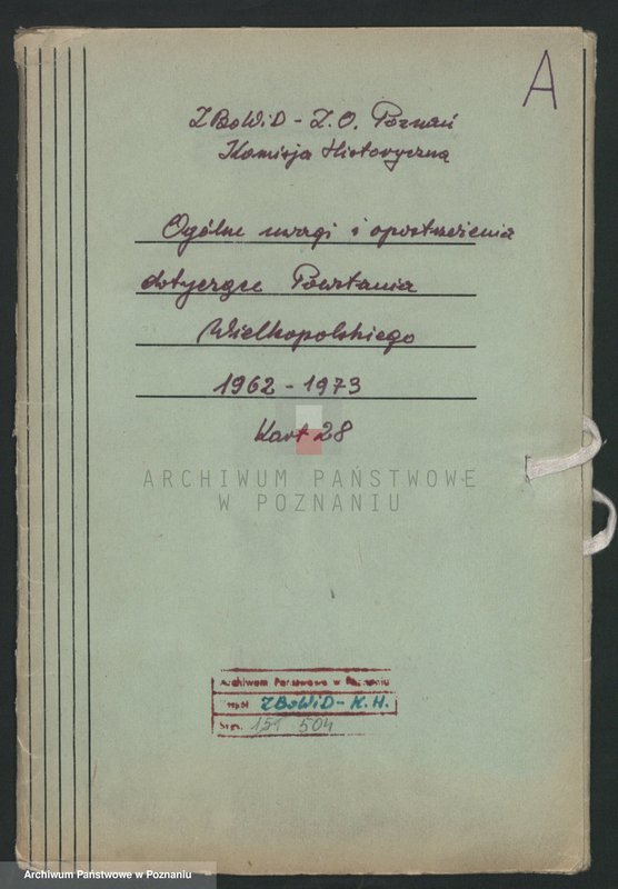 Obraz 4 z jednostki "Ogólne uwagi i spostrzeżenia dotyczące powstania wielkopolskiego."
