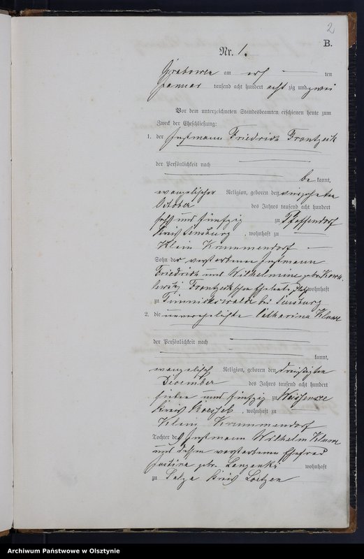 image.from.unit.number "Heiraths-Haupt-Register Nr 1 - 13"