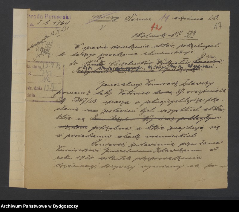 image.from.unit.number "Akra szczegółowe w sprawie zwrotu akt z Niemiec"