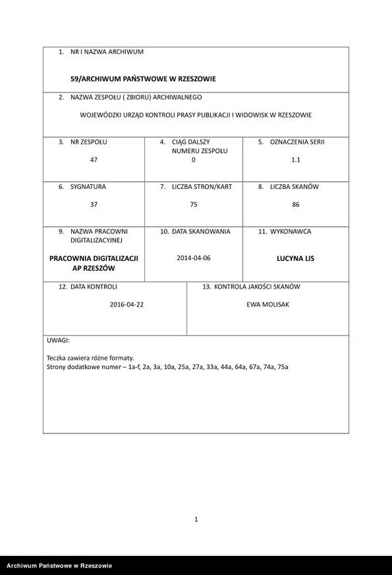 image.from.team "Wojewódzki Urząd Kontroli Prasy, Publikacji i Widowisk w Rzeszowie"