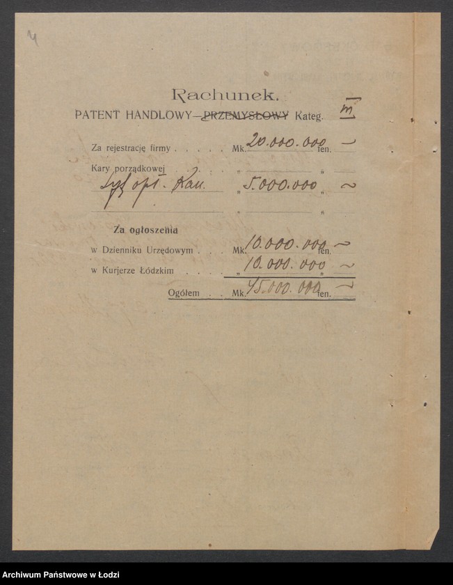 Obraz 6 z jednostki "Mieczysław Różewski- sprzedaż węgla"