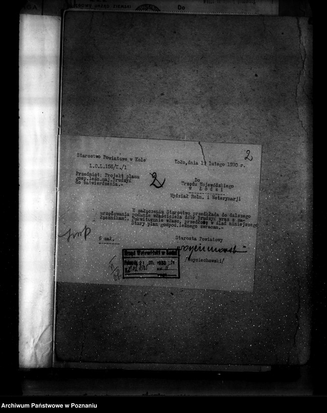 Obraz 6 z jednostki "Zatwierdzenie projektu planu gospodarczego dla lasu majątku Brudzew powiat turecki"