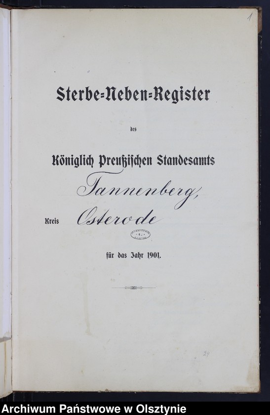 image.from.unit.number "Sterbe-Neben-Register Nr 1 - 28"