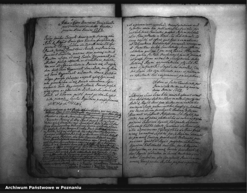 Obraz 14 z jednostki "Inscriptiones, resignationes [protocollon]"