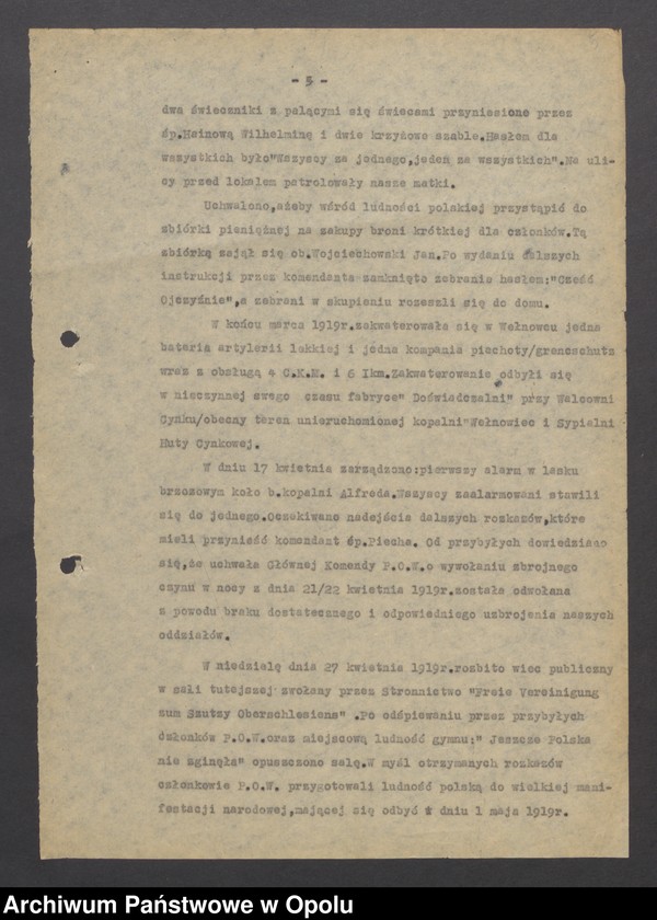 image.from.unit.number "[Kałowicki, Zarys działalności Polskiej Organizacji Wojskowej w miejscowości Józefowiec - Wełnowice w latach 1919 - 1921]"