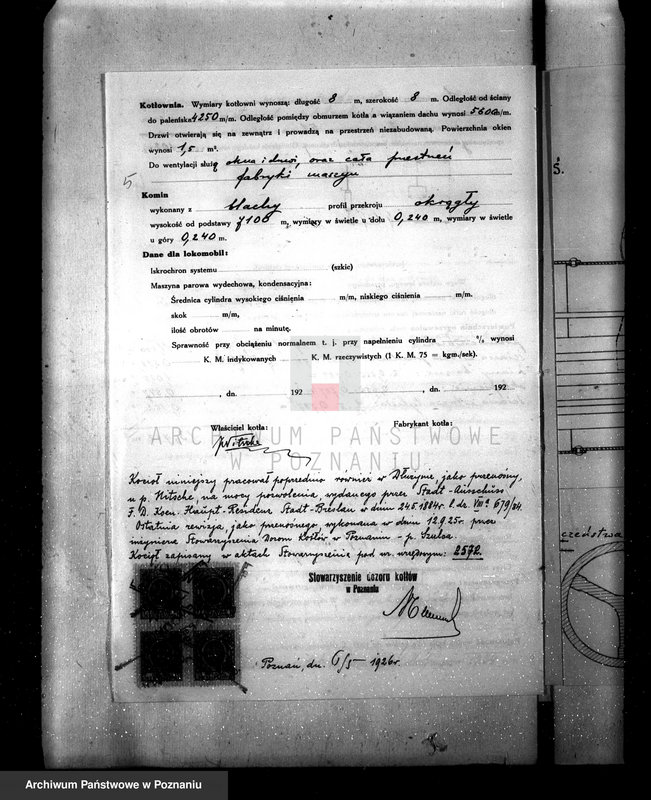 Obraz 9 z jednostki "Płużyna - Fabryka maszyn rolniczych - J. Nitsche nr woj. kotła 468"