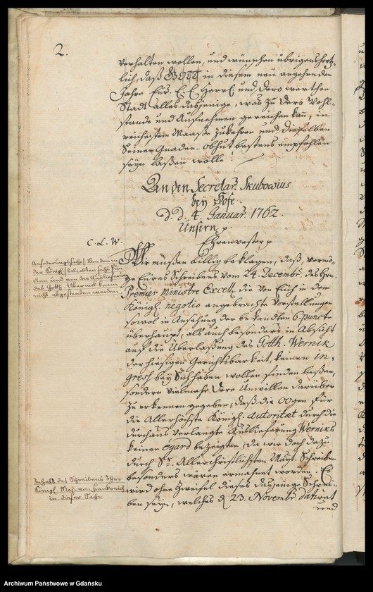 image.from.unit.number "[Liber missivarum]. Index nominum eorum ad quos litterae praecedentes exaratae sunt. Register der in den […] Briefen enthaltenen Sachen"