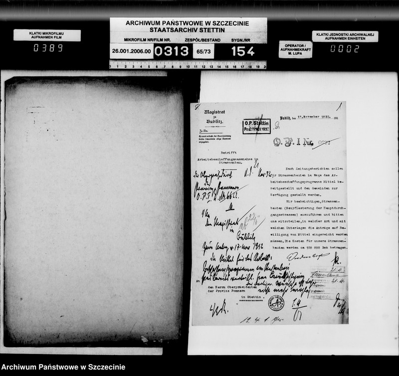 Obraz 3 z jednostki "Arbeitsbeschaffungsprogramm - Strassenausbau, vol. I spec."