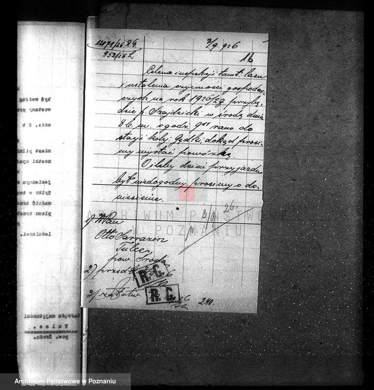 Obraz 20 z jednostki "Zarząd majętności /leśnej/ Tulce"