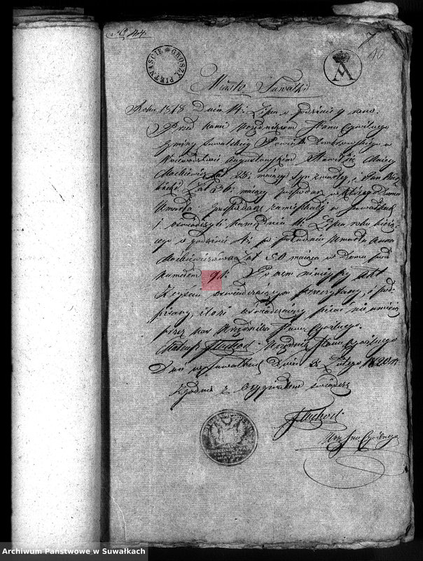 image.from.unit.number "[Wypisy z akt U.S.C. Parafii Suwałki]."