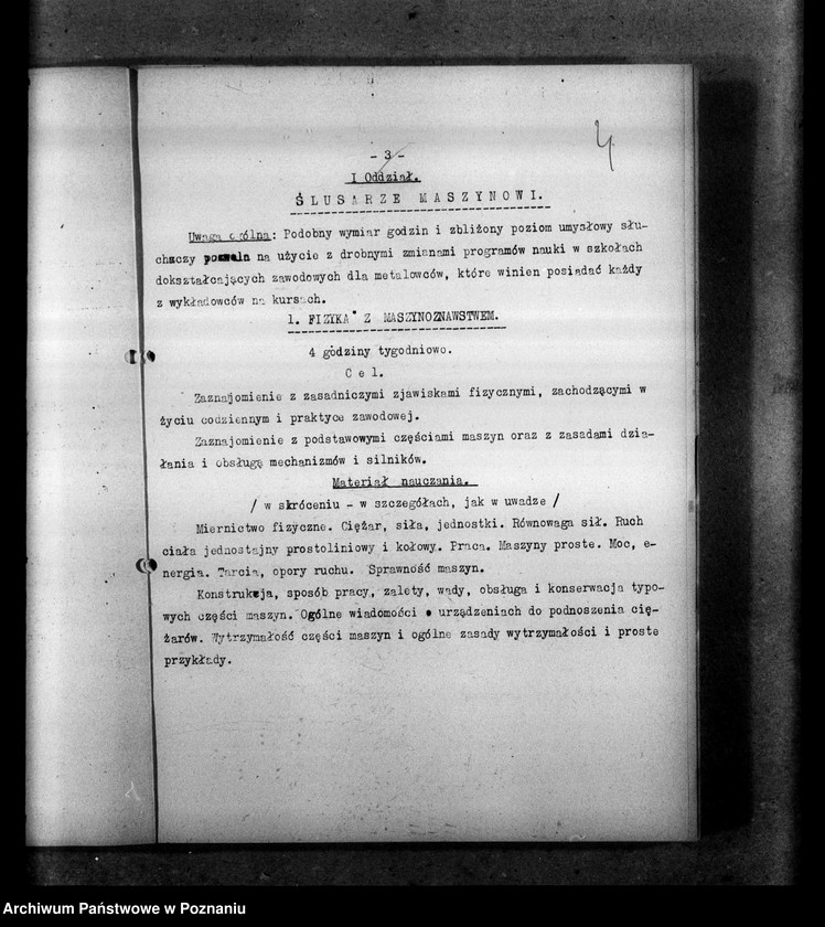 Obraz 7 z jednostki "Programy kursów zawodowych Służby Młodych Obozu Zjednoczenia Narodowego"