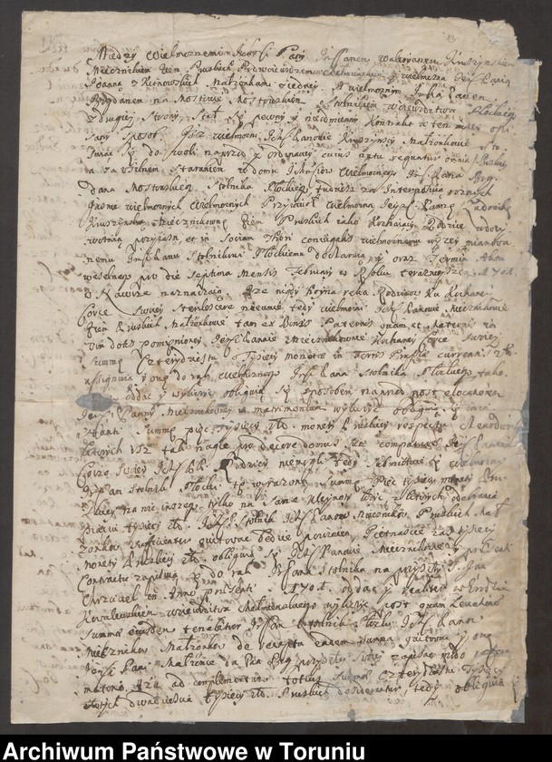 image.from.unit.number "[Walerian Kruszyński i Teresa z Konopackich. Umowy i intercyzy małżeńskie - również dzieci, testamenty obojga, korespondencja, pozwy, wyciągi z ksiąg sądowych, kopie przywilejów Jana III]"