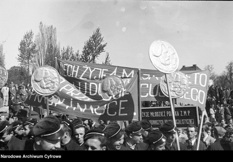 image.from.unit.number "Uroczystości w dniu Święta Ludu Pracującego i pochód pierwszomajowy w Gdańsku"