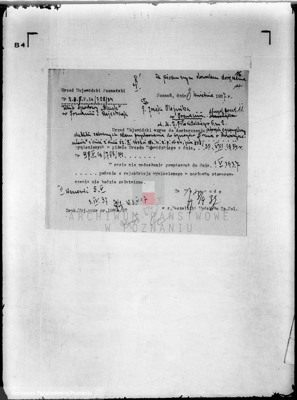 Obraz 20 z jednostki "/Klub Sportowy,,Blask" Poznań Starołęka/"