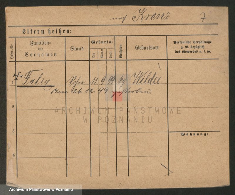 Obraz 7 z jednostki "Krenc - Krężelewski"