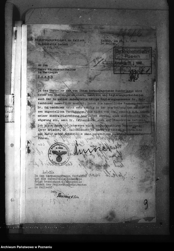 Obraz 13 z jednostki "Organisation des Geschäftslaufes- allgemein"