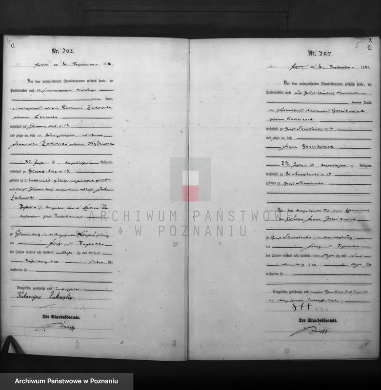 Obraz 4 z jednostki "Księga zgonów t. II"