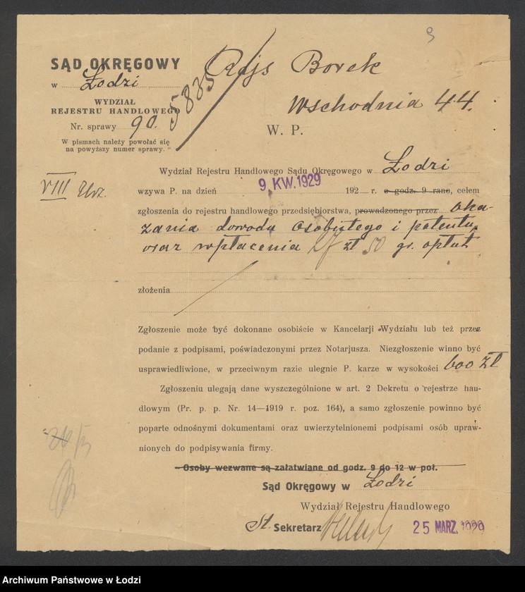 Obraz 11 z jednostki "Berek Rajs – sprzedaż szkła i fajansu"